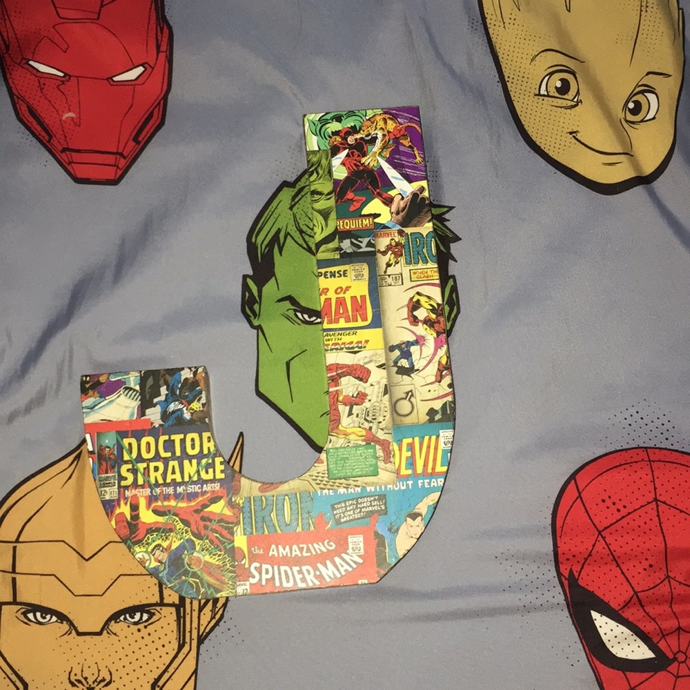 Avengers home decor/decoration in J